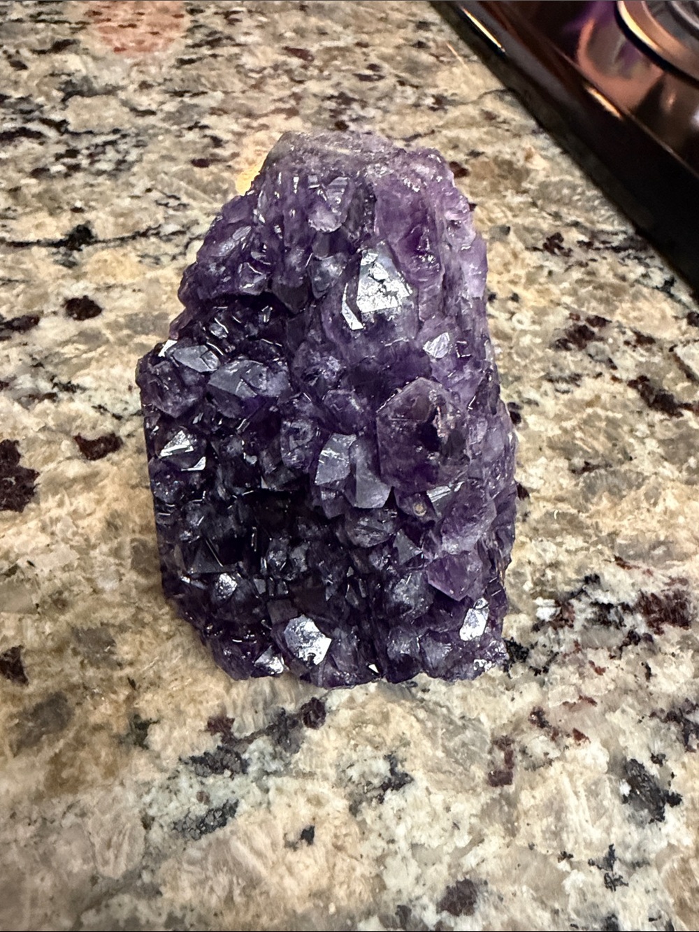 Purple Amethyst Crystal Cluster